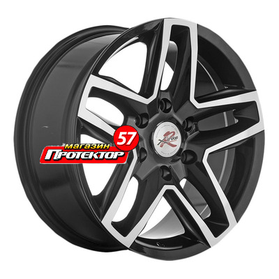 Диск 8x18 6x139.7 ET35 D100.1 X-trikeRST R238 BK/FP