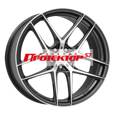 Диск 9x19 5x112 ET44 D70.1 DOTZ LagunaSeca dark GUNMETAL FRONT POLISHED