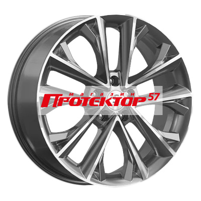 Диск 7x18 5x114.3 ET35 D60.1 K&K КР012 Diamond gloss graphite