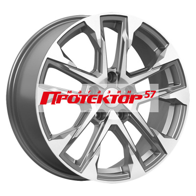 Диск 7x17 5x108 ET33 D60.1 СКАД АТАКОР Almaz graphite