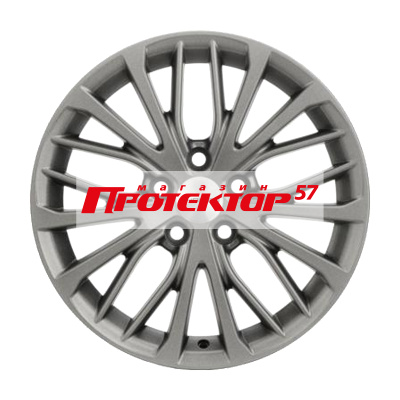 Диск 7x17 5x114.3 ET45 D67.1 Khomen Wheels V-Spoke 705 G-Silver