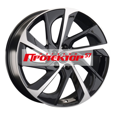 Диск 8x18 5x114.3 ET30 D60.1 Replay LX104 BKF