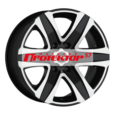 Диск 6.5x16 6x130 ET62 D84.1 MAK Stone6 W Black mirror