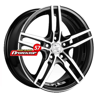 Диск 6.5x15 4x100 ET40 D67.1 Racing Wheels H-534 BK F/P