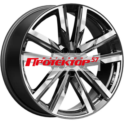 Диск Литой 8x20 PCD 5x108 ET36 D65.1 Premium Series КР014 Diamond Black Gris