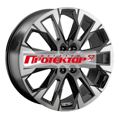 Диск 9x22 6x139.7 ET50 D95.1 Replay TY442 BKF