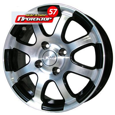 Диск 5.5x14 4x98 ET38 D58.6 СКАД Эверест Алмаз