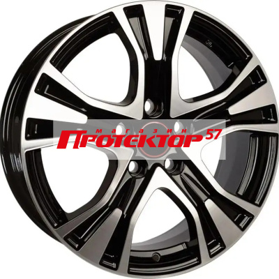 Диск 7x17 5x112 ET40 D57.1 Vector В159 Алмаз черный