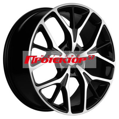 Диск 8x20 5x108 ET47 D60.1 Khomen Wheels KHW2012 Black-FP