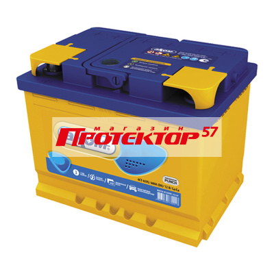 Аккумулятор AKOM 62 А/ч R+ обратная EN560A 242x175x190 Стандартные