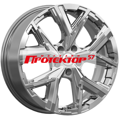 Диск Литой 6.5x18 PCD 5x108 ET43 D65.1 K&K КС1169 дарк платинум