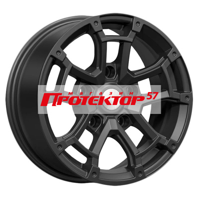 Диск 7x16 5x139.7 ET30 D98.5 СКАД Барахас чёрный бархат