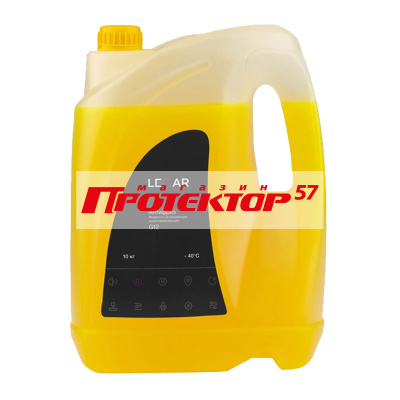 Антифриз Lecar G12 желтый 10 л