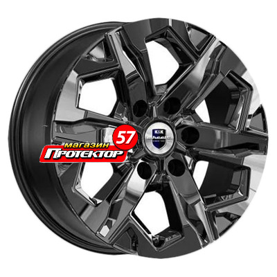 Диск 7.5x17 6x139.7 ET25 D106.1 K&K KC1050 GG