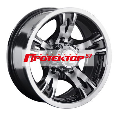 Диск 7x15 5x139.7 ET-10 D108.5 LS 883 BKF