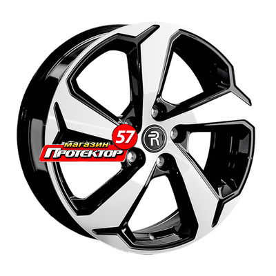 Диск 7.5x19 5x114.3 ET33 D67.1 Replay FA36 BKF