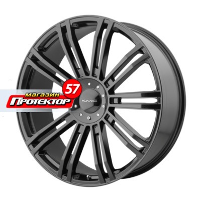 Диск 8.5x20 5x114.3 ET35 D72.62 KMC KM677 Black