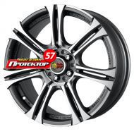 Диск 8x17 5x112 ET48 D72.3 MOMO NEXT Matt Antrac.-Polished