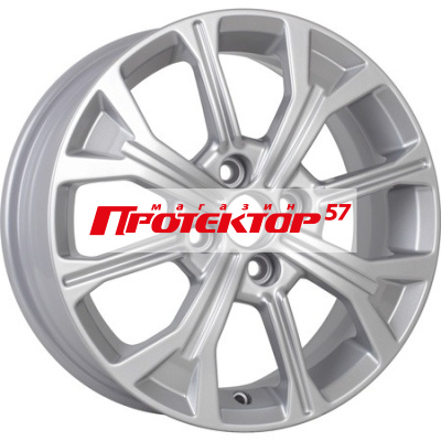 Диск 6x15 4x100 ET50 D60.1 KDW KD1549 Silver Painted 