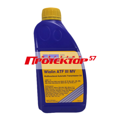 SRS Wiolin ATF III MV Синтетическое 1л