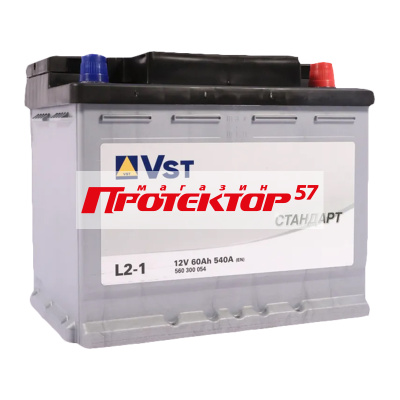 Аккумулятор VST 60 А/ч R+ Обратная EN540А 242x175x190 Стандартные
