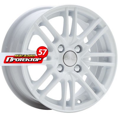 Диск 6x14 4x98 ET38 D58.6 СКАД Электра белый
