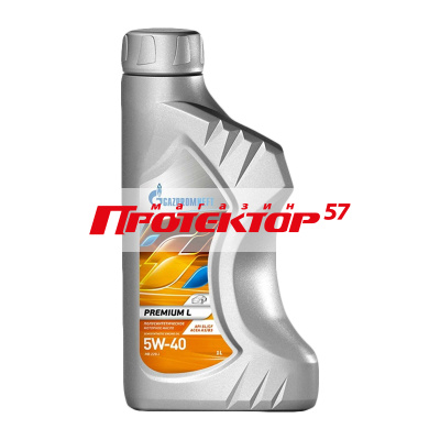 Gazpromneft Premium L 5W40 CF/SL A3/B3 полусинтетическое 1л