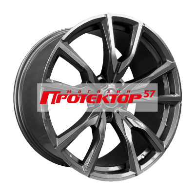 Диск Литой 10x21 PCD 5x120 ET40 D74.1 Hengde 5058 MG