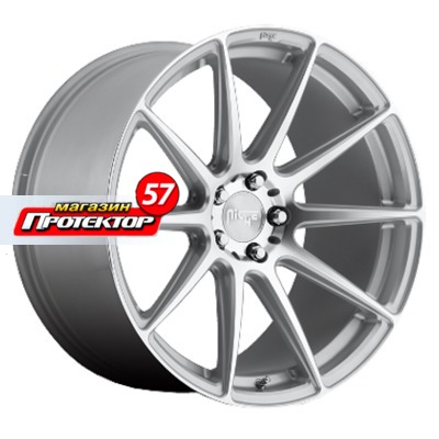 Диск 9x21 5x120 ET35 D72.69 MHT Niche Essen Silver/Machined