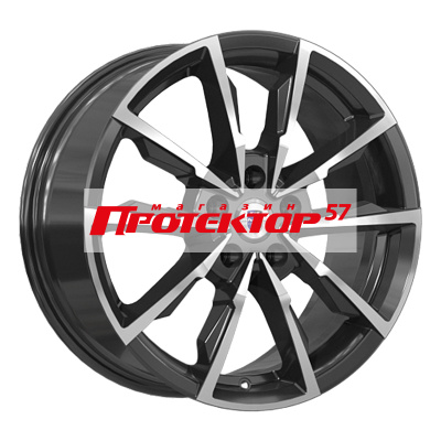 Диск 7.5x17 5x114.3 ET35 D67.1 K&K КС902 Алмаз черный