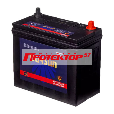 Аккумулятор OURSUN JIS 55 А/ч R+ Обратная EN480A 	237x128x221 Стандартные