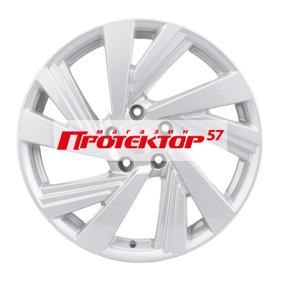 Диск 7.5x18 5x114.3 ET52.5 D67.1 Khomen Wheels V-Spoke 801 F-Silver