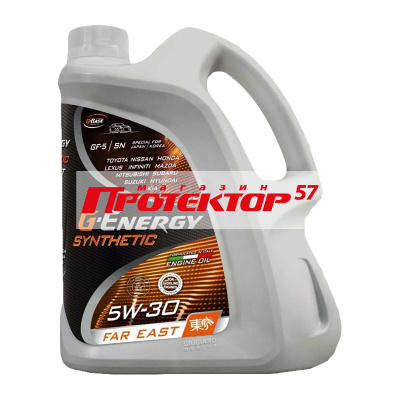 G-Energy Synthetic Far East 5W30 SN/SP синтетическое 5л