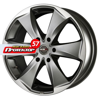 Диск 7.5x17 6x130 ET50 D84.1 MAK Raptor 6 Graphite Mirror Face