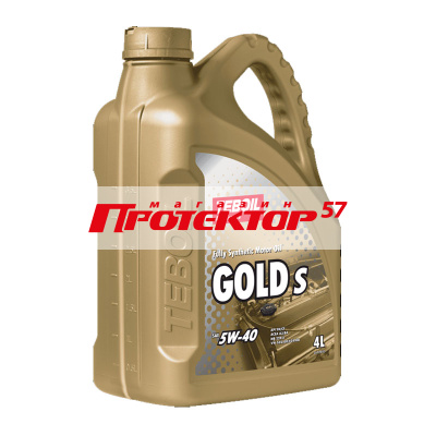 TEBOIL GOLD S 5W40 CF/SN A3/B4 синтетическое 4л