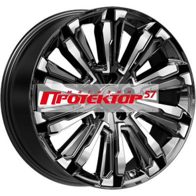 Диск Литой 8x20 PCD 5x114.3 ET45 D66.1 Premium Series HUMBER Diamond_Black_Gris