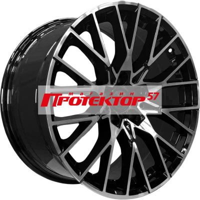 Диск Литой 9.5x19 PCD 5x112 ET33 D66.6 PDW 5408 Gloss Black Machine Face
