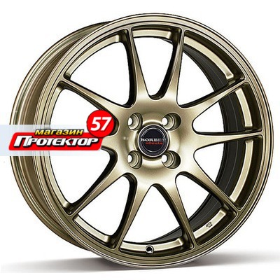 Диск 7x17 5x100 ET38 D57.1 BORBET RS Bronze matt