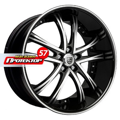 Диск 8.5x20 5x112 ET35 D74.1 Lexani LSS55 Black/Machined
