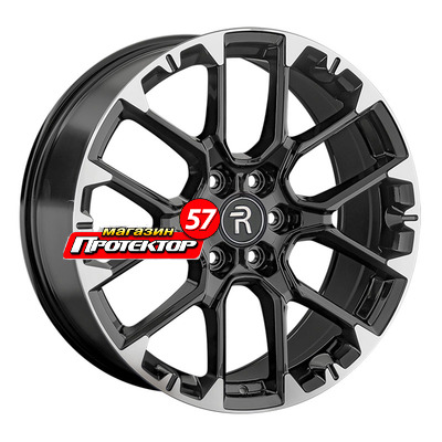 Диск 9x22 6x139.7 ET30 D100.1 Replay TA17 BKF