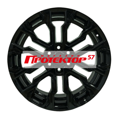Диск 9x22 6x139.7 ET25 D77.8 Khomen Wheels Zeus 2205 Black matt