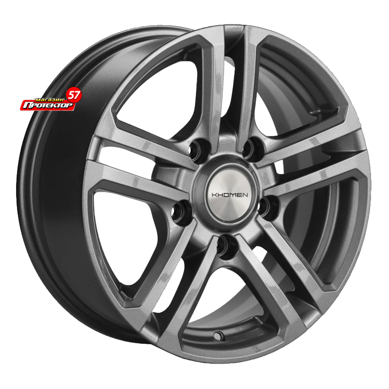 Диск 8.5x19 5x114.3 ET30 D67.1 Khomen Wheels KHW1902 Black