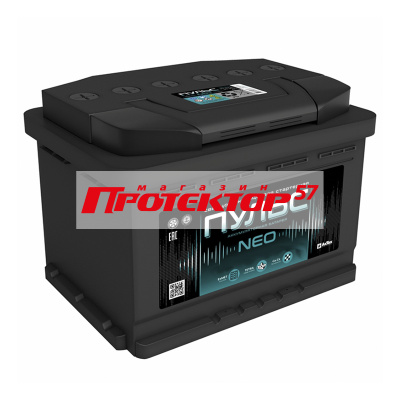 Аккумулятор ПУЛЬС NEO 60 А/ч L+ прямая EN500A 242x175x190 Стандартные