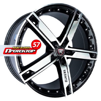Диск 8.5x19 5x120 ET53 D72.6 Yamato Samurai Miyatomo Musasi BFP