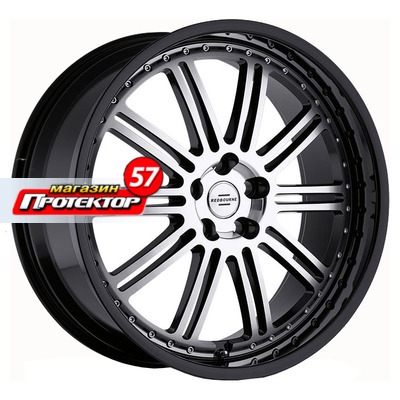 Диск 9.5x22 5x120 ET32 D72 Redbourne Marques Gloss Black Mirror Cut Lip