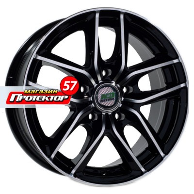 Диск 6.5x15 5x100 ET38 D57.1 Nitro Y628 BFP