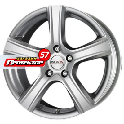Диск 8x17 5x112 ET42 D76 MAK Scorpio SILVER GG