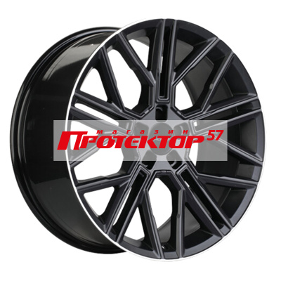Диск 9.5x21 5x112 ET37 D66.6 Khomen Wheels KHW2101 (Front) Black matt MR