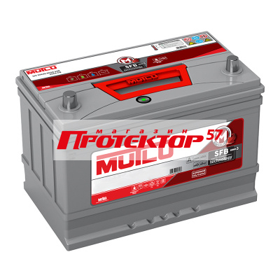 Аккумулятор Mutlu Sfb Jis 100 А/ч R+ обратная EN850A 306x175x224 Выносные