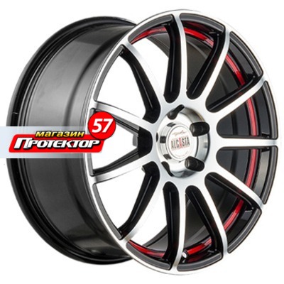 Диск 6.5x15 4x100 ET40 D56.6 Alcasta M25 BKFRSI